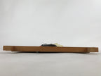 Japanese Nihongami Woman Painted Clay Face Framed Vtg Awaji Joruri Ningyo FL270
