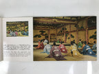 Japanese Nijo Castle Postcard Book Vtg Kyoto Souvenir Full Color Paper P373