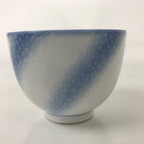 Japanese Noritake Porcelain Yunomi Teacup Vtg Cherry Blossom Blue White TC526