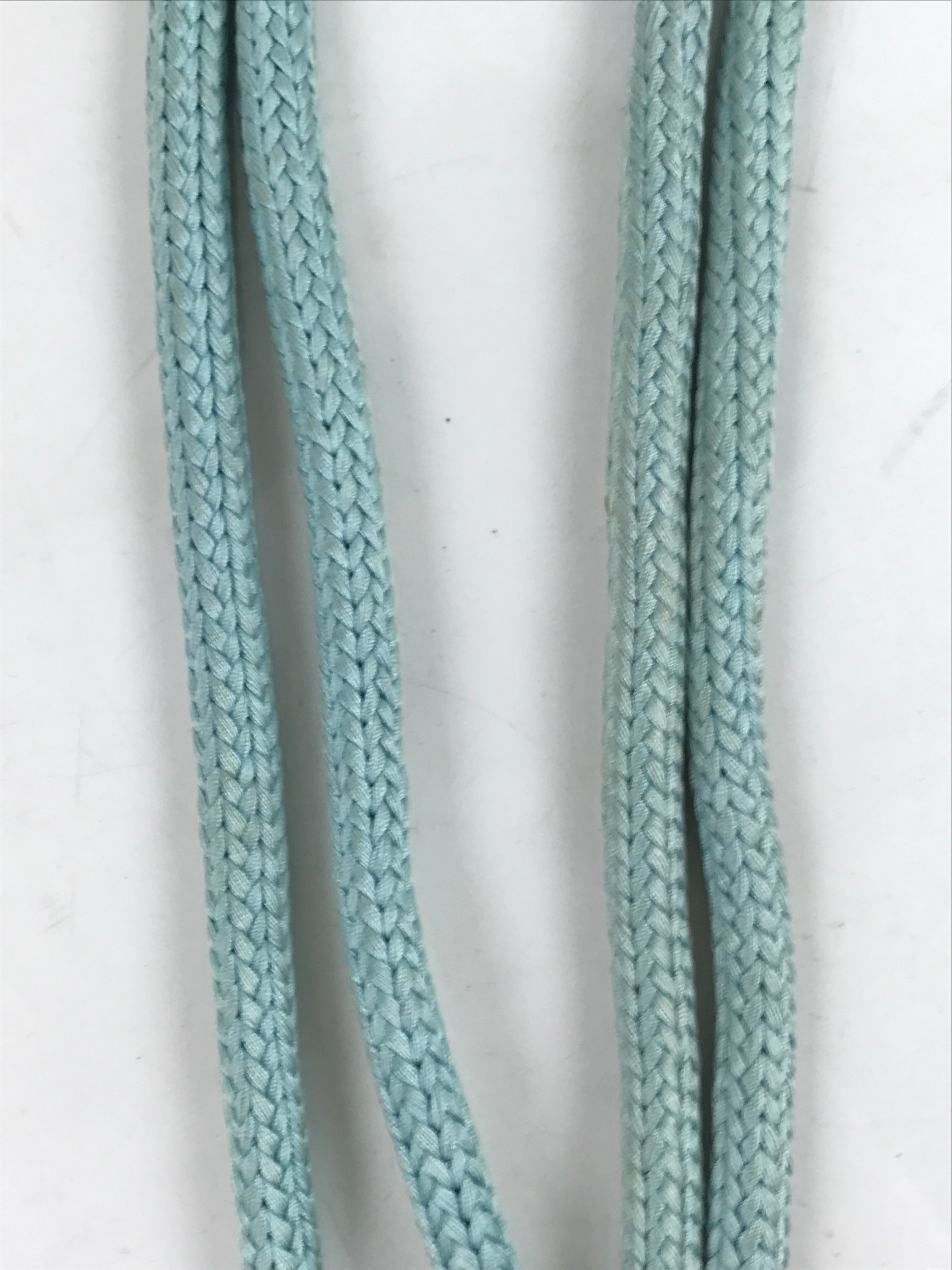 Japanese Obijime Obi Sash Kimono Accessory Silk Kumihimo Cord Light Blue OJ225