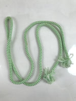 Japanese Obijime Obi Sash Kimono Accessory Silk Kumihimo Cord Mint Green OJ227