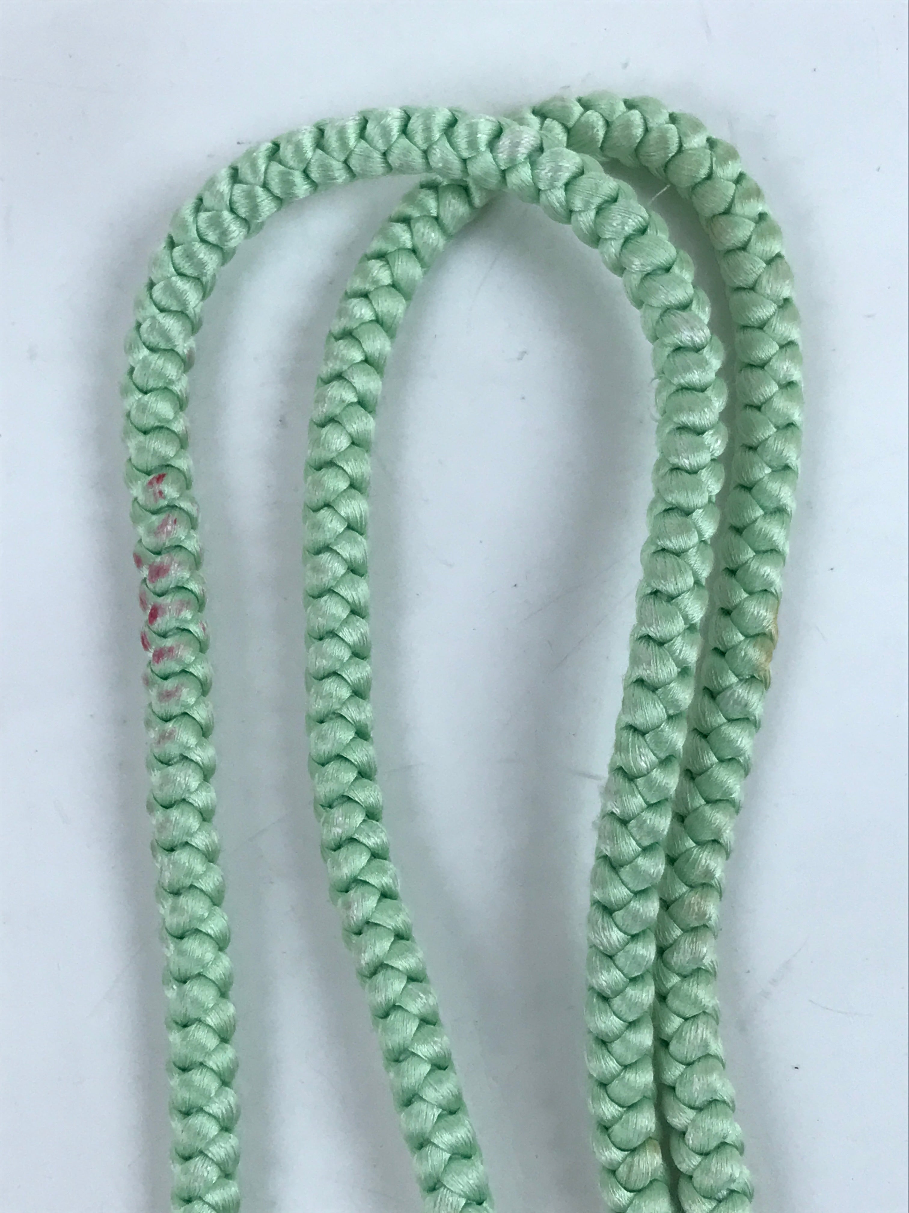 Japanese Obijime Obi Sash Kimono Accessory Silk Kumihimo Cord Mint Green OJ227