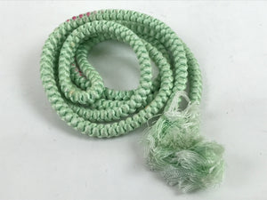 Japanese Obijime Obi Sash Kimono Accessory Silk Kumihimo Cord Mint Green OJ227