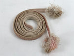 Japanese Obijime Obi Sash Kimono Accessory Silk Kumihimo Cord Pink White OJ221