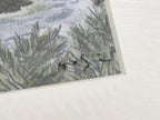 Japanese Ocean Coastline Sunset Pastel Drawing Art Signed Yoshihiro Hagino FL335