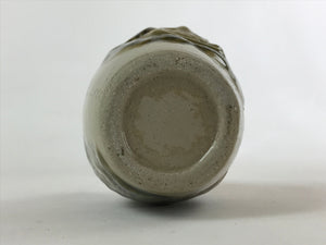 Japanese Okinawa Pottery Sake Bottle Vtg Brown Green Yachimun Tokkuri TS575