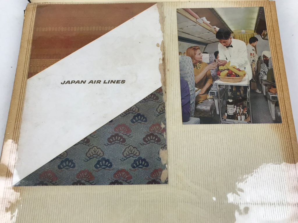 Japanese Okinawa Travel Scrapbook C1960 Vtg Photo Album Kyoto Nakasendo AB130