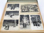 Japanese Okinawa Travel Scrapbook C1960 Vtg Photo Album Kyoto Nakasendo AB130
