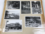 Japanese Okinawa Travel Scrapbook C1960 Vtg Photo Album Kyoto Nakasendo AB130