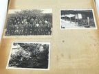 Japanese Okinawa Travel Scrapbook C1960 Vtg Photo Album Kyoto Nakasendo AB130