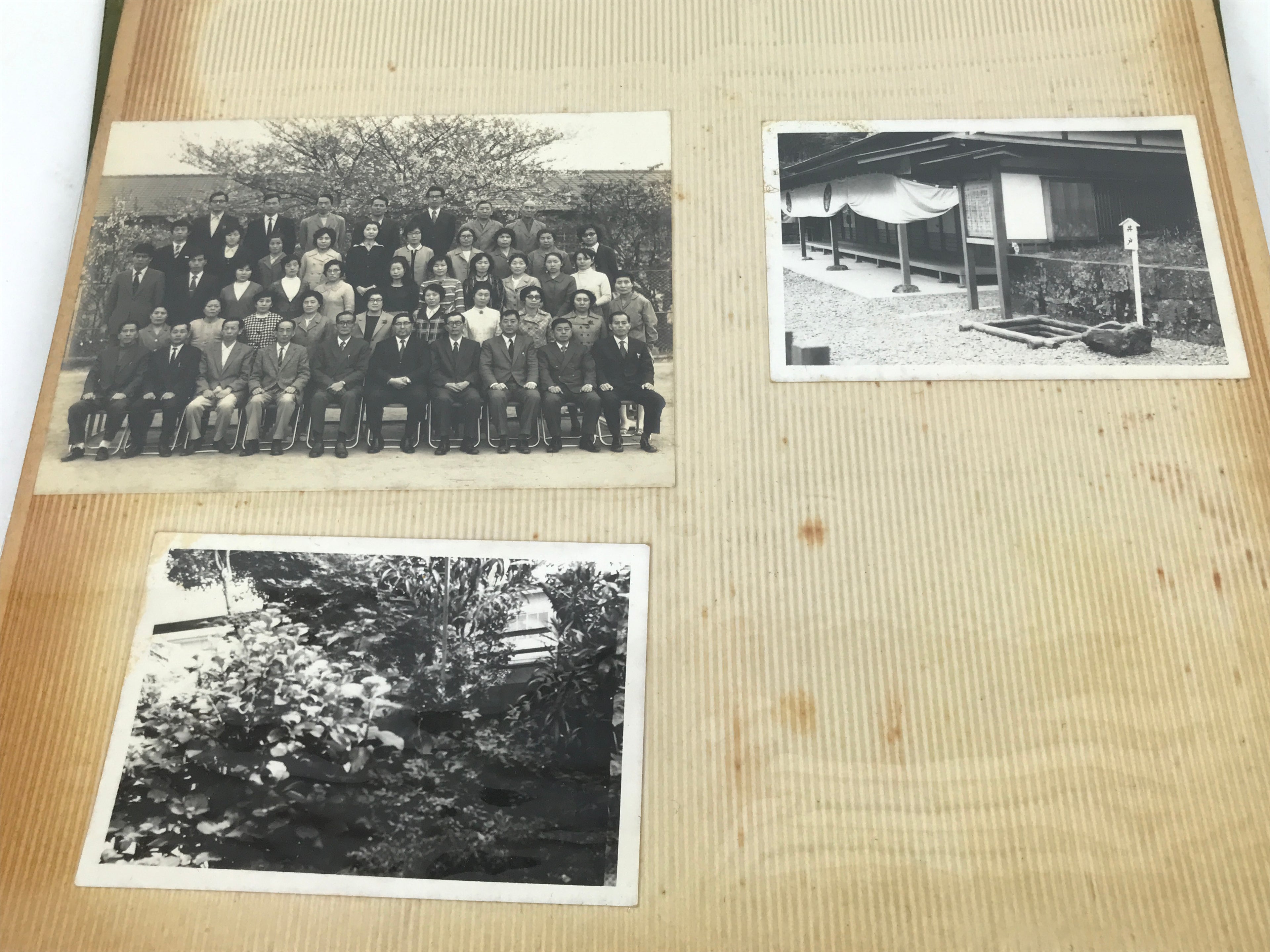Japanese Okinawa Travel Scrapbook C1960 Vtg Photo Album Kyoto Nakasendo AB130