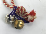 Japanese Omine Hongu Bell Omamori Good Fortune Shinto Amulet Gold Silver JK881