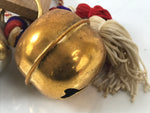 Japanese Omine Hongu Bell Omamori Good Fortune Shinto Amulet Gold Silver JK881