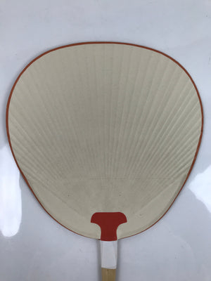 Japanese Paper Fan Fukakusa Uchiwa Bamboo Daimonji Okuribi Mountain Ukiyoe U154