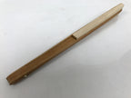Japanese Paper Folding Fan Sensu Vtg Bamboo Frame Calligraphy New Year 4D925