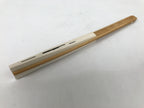 Japanese Paper Folding Fan Sensu Vtg Bamboo Frame Calligraphy Wa Black 4D928