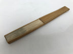 Japanese Paper Folding Fan Sensu Vtg Bamboo Frame Hyotan Gourd Pattern 4D904