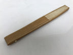 Japanese Paper Folding Fan Sensu Vtg Bamboo Frame Hyotan Gourd Pattern 4D904