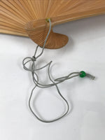 Japanese Paper Folding Fan Sensu Vtg Bamboo Frame Ise Ebi Shrimp Plants 4D897