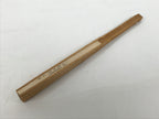 Japanese Paper Folding Fan Sensu Vtg Bamboo Frame White Calligraphy Kanji 5D34