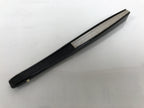 Japanese Paper Folding Fan Sensu Vtg Lacquered Bamboo Gold Silver Formal 5D6