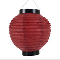 Japanese Paper Hanging Lantern Vtg Chochin Candle Holder Small Round Pink LT101