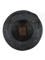 Japanese Paper Hanging Votive Lantern Vtg Matsuri Cylinder White Red Black LT90