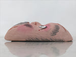 Japanese Paper Mache Noh Mask Hyottoko Vtg Comical Nohmen Kagura Dance OM76