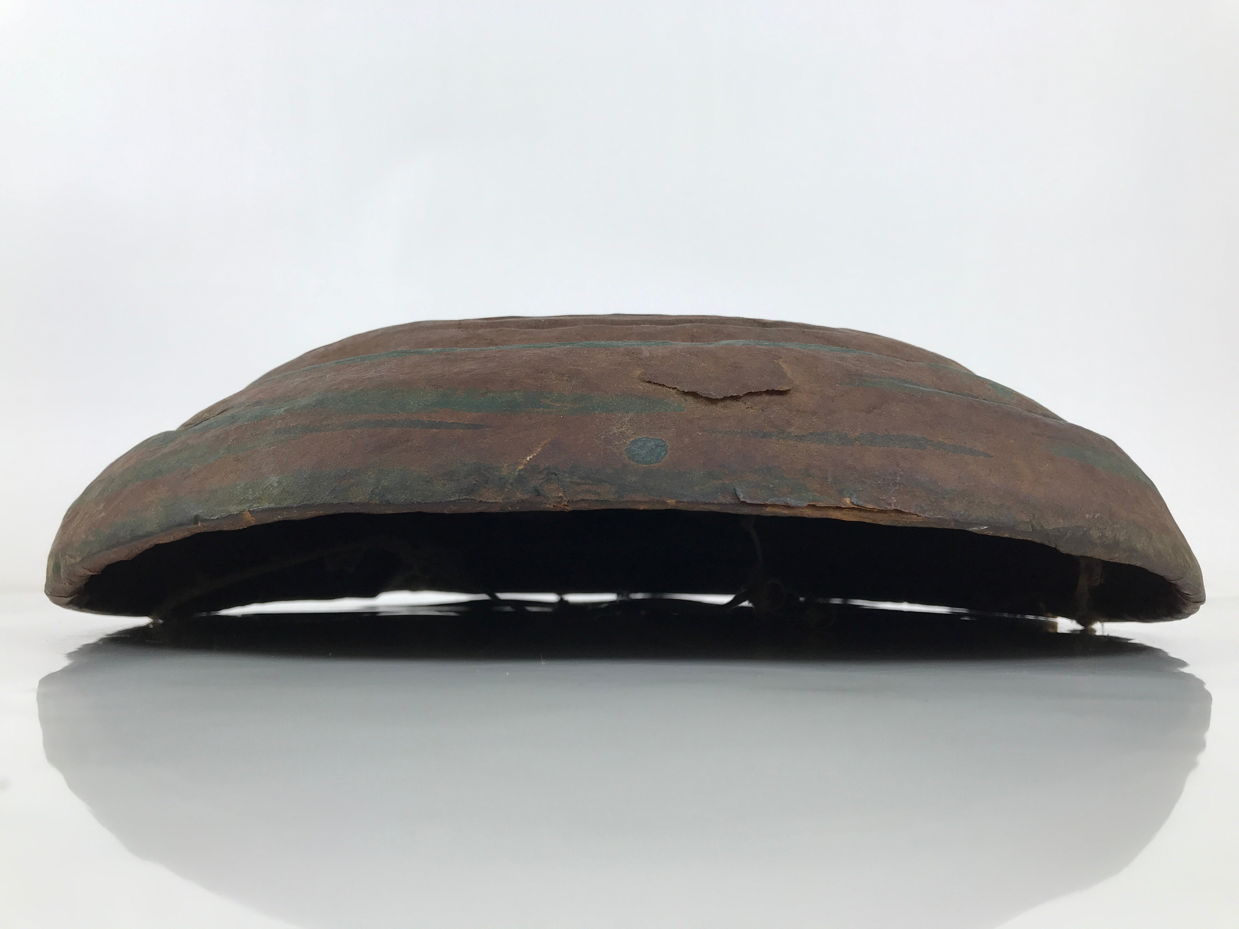 Japanese Paper Mache Noh Mask Hyottoko Vtg Comical Nohmen Kagura Dance OM91