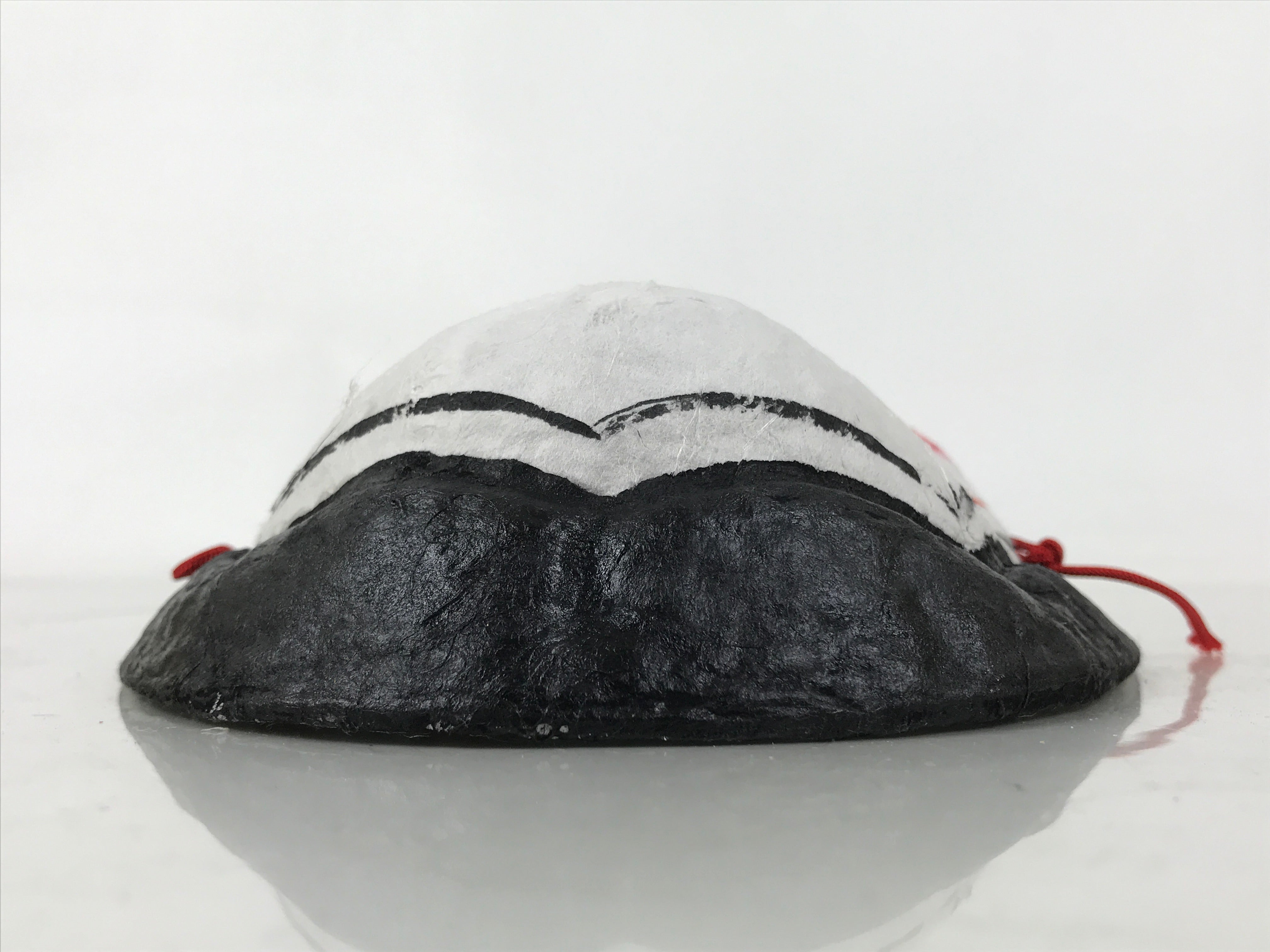 Japanese Paper Mache Noh Mask Okame Vtg Otafuku Smiling Woman Nohmen Kagura OM78