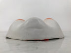 Japanese Paper Mache Noh Mask Okame Vtg Otafuku Smiling Woman Nohmen Kagura OM79