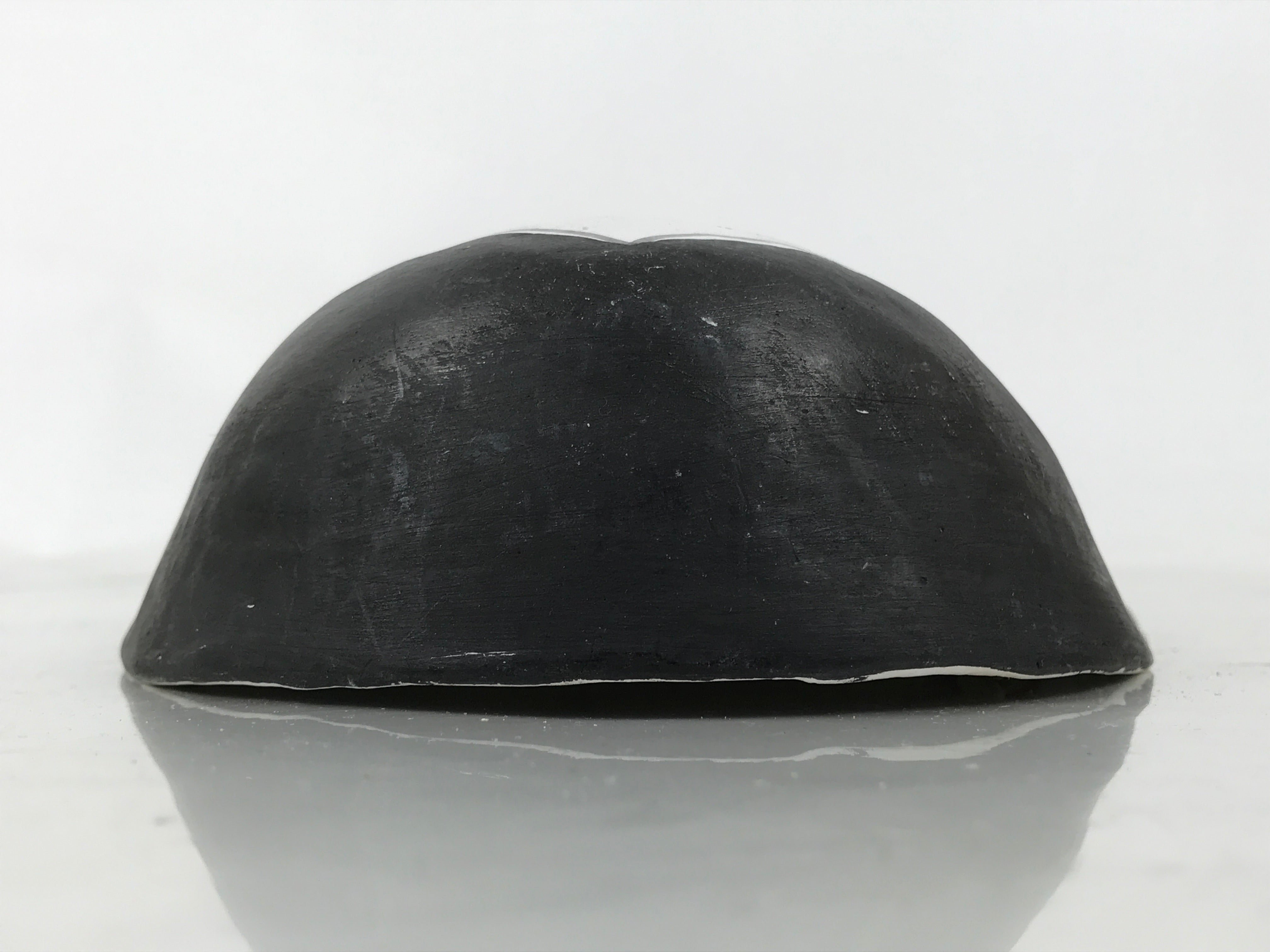 Japanese Paper Mache Noh Mask Okame Vtg Otafuku Smiling Woman Nohmen Kagura OM79