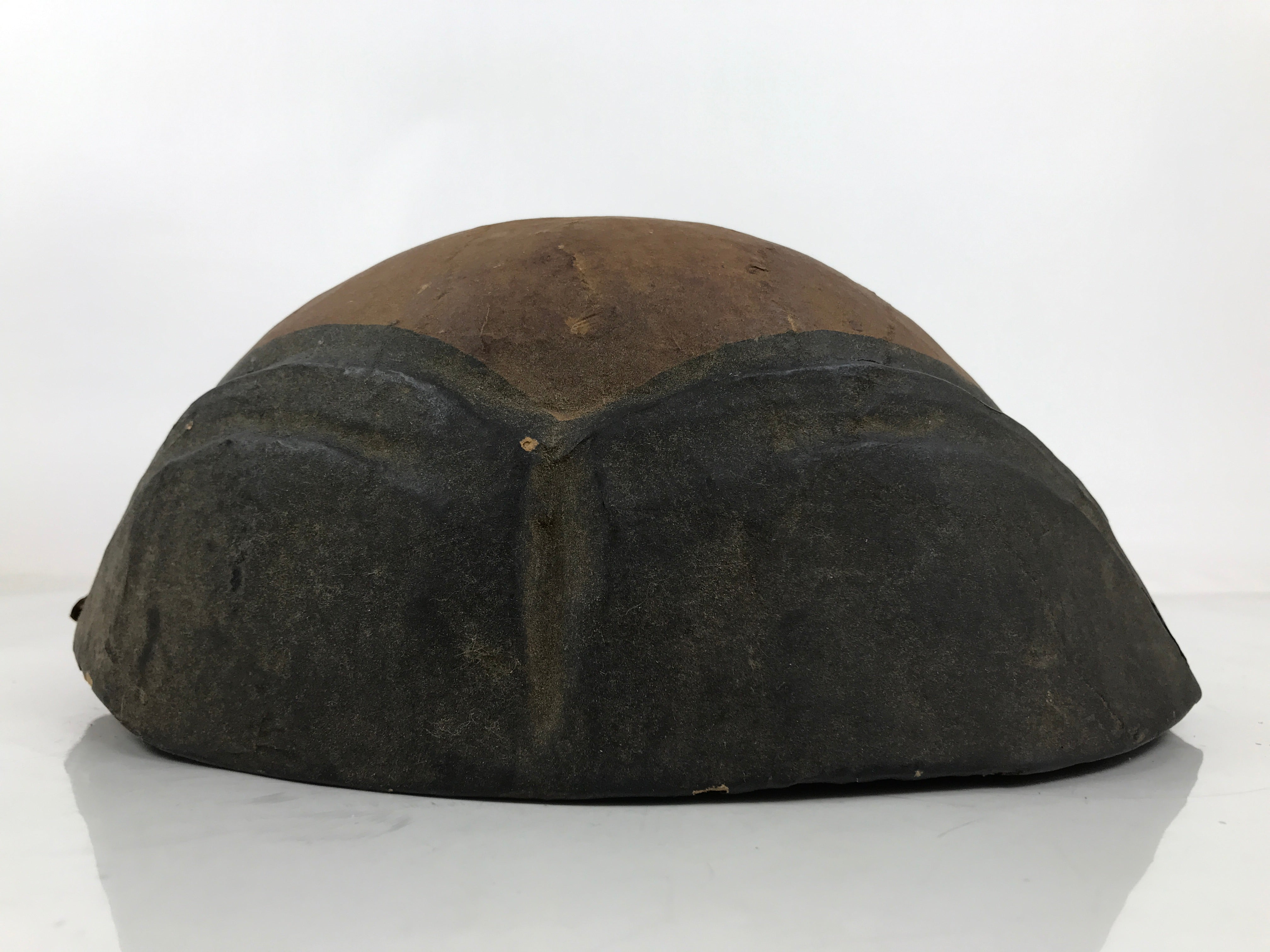 Japanese Paper Mache Noh Mask Okame Vtg Otafuku Smiling Woman Nohmen Kagura OM90