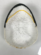 Japanese Paper Mache Noh Mask Okame Vtg Otafuku Smiling Woman Omen Kagura OM105