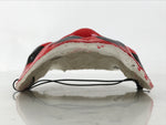 Japanese Paper Mache Oni Noh Mask Vtg Setsubun Ogre Nohmen Kagura Red OM84