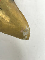 Japanese Paper Mache Oni Noh Mask Vtg Setsubun Ogre Nohmen Kagura Red OM84