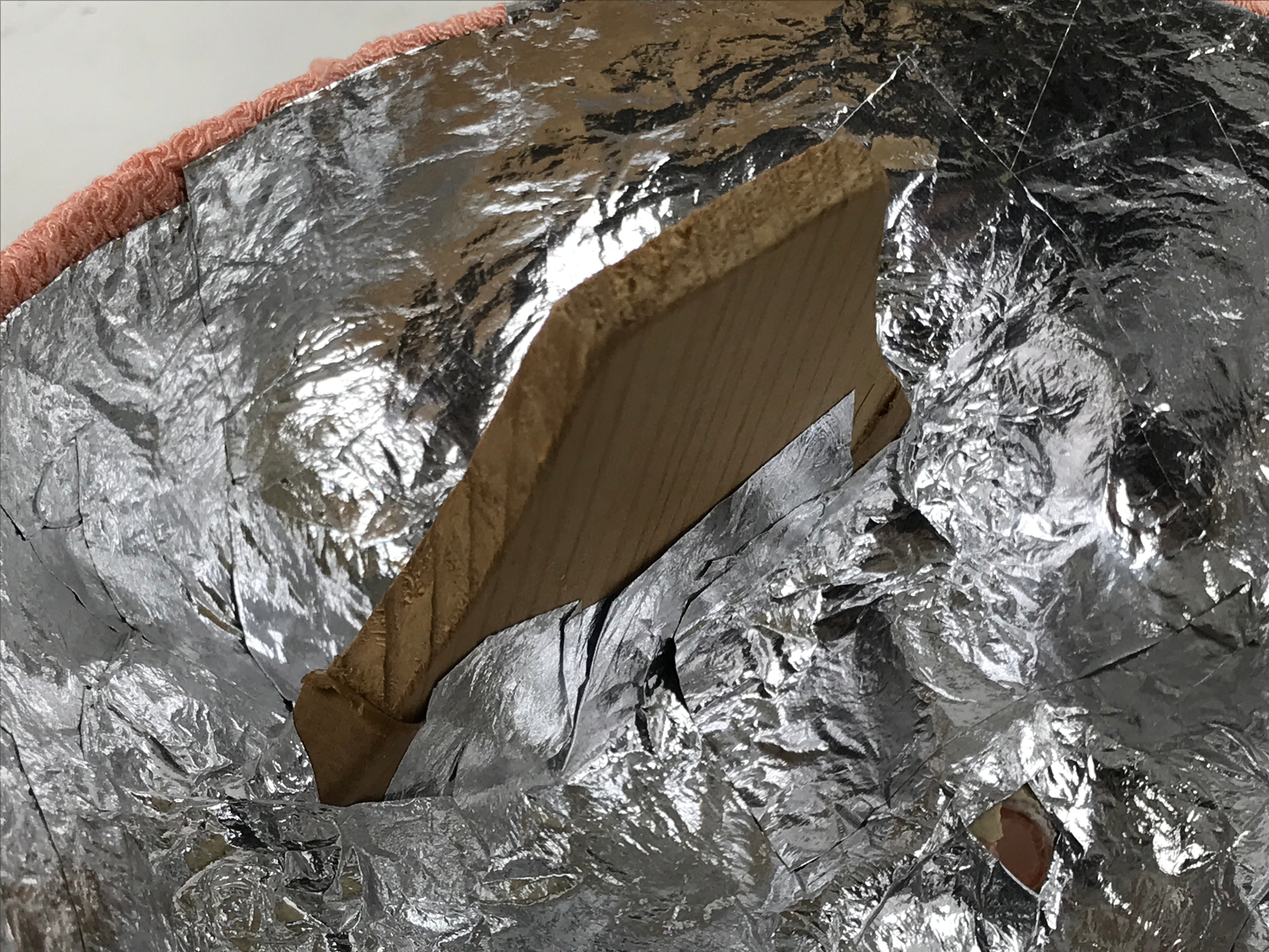 Japanese Paper Mache Silk Noh Mask Hyottoko Vtg Comical Nohmen Kagura Dance OM77