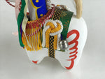 Japanese Paper Mâché White Horse Auspicious Figurine Boy's Day Festival BD882