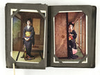 Japanese Photo Album 52pc C1930 Geisha Beautiful Kimono Ladies Friends AB126