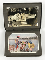 Japanese Photo Album 52pc C1930 Geisha Beautiful Kimono Ladies Friends AB126