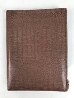 Japanese Photo Album C1950 Vtg Family Group Portrait Sepia Black Paper AB133