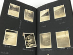 Japanese Photo Album C1950 Vtg Family Travel Nagoya Hikone Black Paper AB132