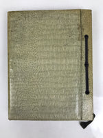 Japanese Photo Album C1950 Vtg Family Travel Nagoya Hikone Black Paper AB132