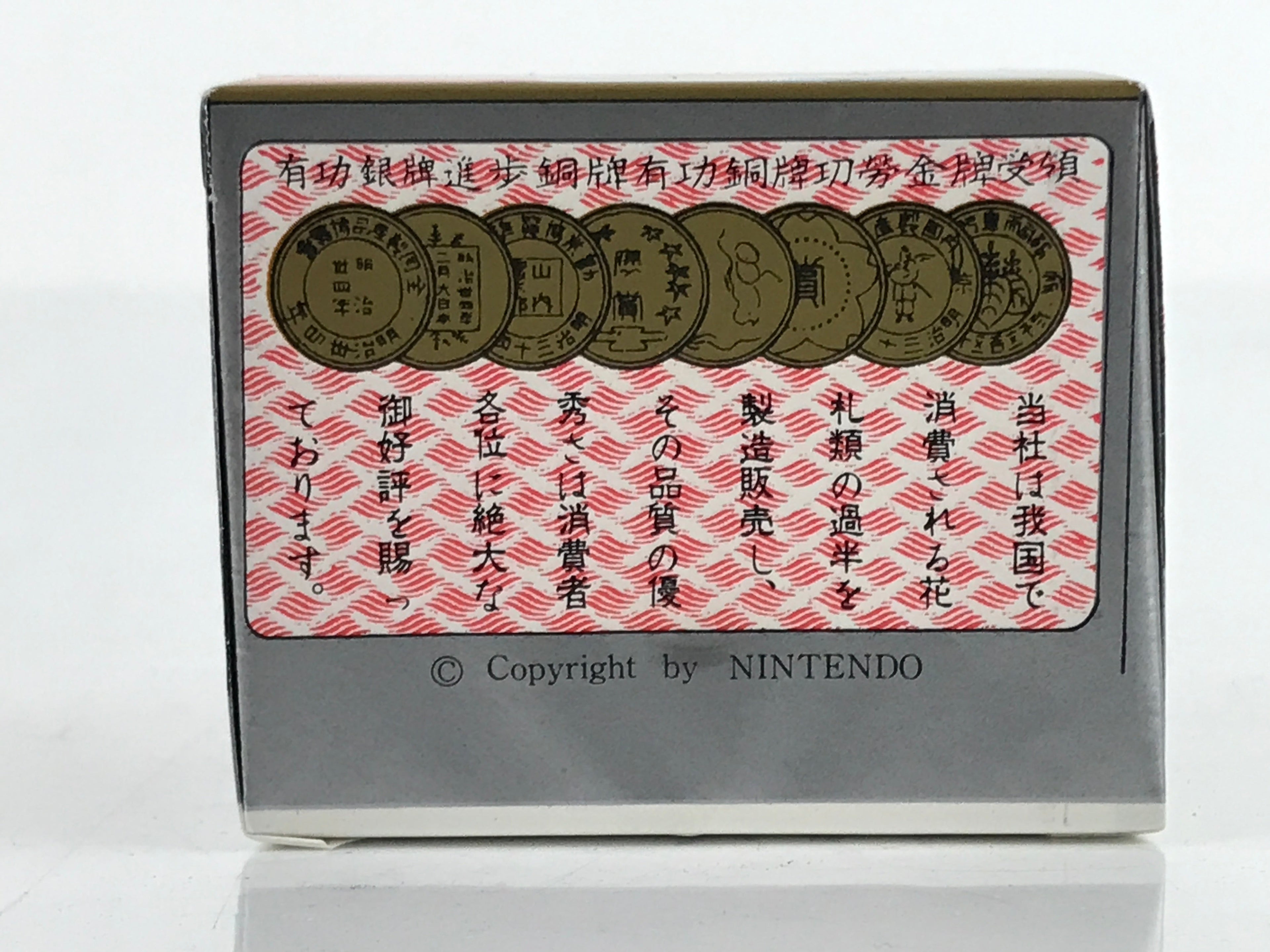 Japanese Playing Cards Hanafuda Game Vtg Nintendo Plastic Boxed Karuta JK700