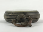Japanese Pocket Watch Vtg Kaichu-Dokei Open Face Type Standard Style Silver JK54