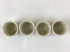 Japanese Porcelain 7 Luck Gods Sake Cup Set Vtg Tsubomi Ochoko Guinomi G153