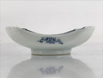 Japanese Porcelain Arita Imari Small Plate Mamezara Vtg Garden Bridge PY907