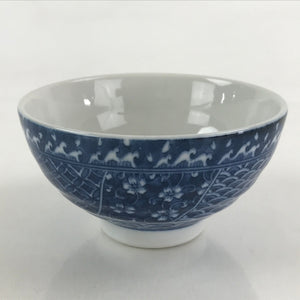 Japanese Porcelain Arita Ware Rice Bowl Sometsuke Chawan Pottery Yakimono PY433