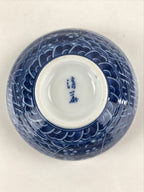 Japanese Porcelain Arita Ware Rice Bowl Sometsuke Chawan Pottery Yakimono PY434
