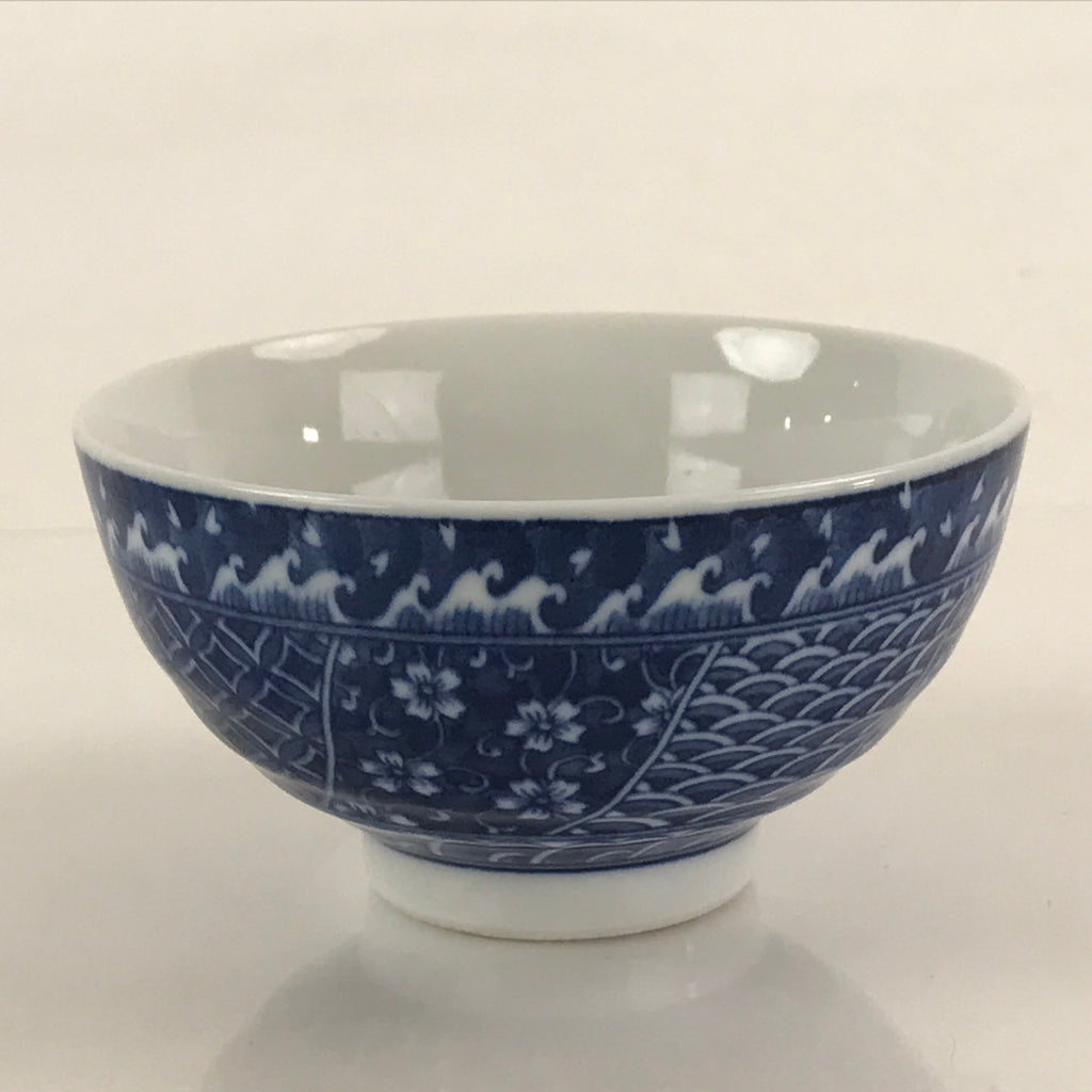 Japanese Porcelain Arita Ware Rice Bowl Sometsuke Chawan Pottery Yakimono PY434